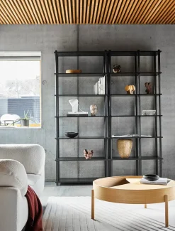 Arc Coffee Table, Ø 89 cm fra Woud