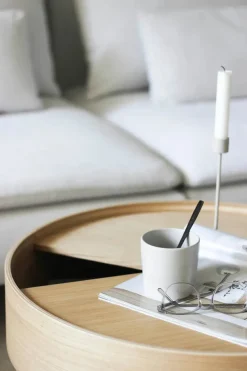 Arc Coffee Table, Ø 89 cm fra Woud