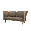 Arch 2-pers. Sofa m. lav arm/ryg fra Cane-line