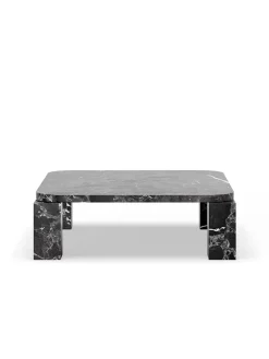 Atlas Sofabord 820x820, Natural Oak fra New Works