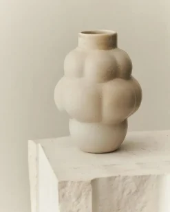 Balloon Vase 04 petit, ceramic, Vintage Glaze fra Louise Roe