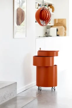 Barboy Sidebord, blå af Verner Panton