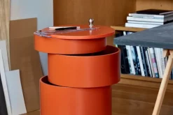 Barboy Sidebord, blå af Verner Panton
