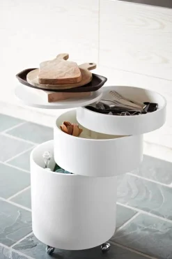 Barboy Sidebord, blå af Verner Panton