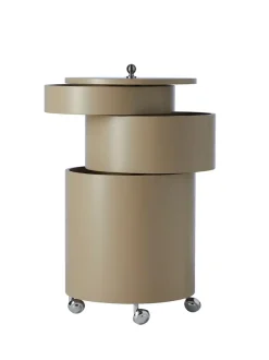 Barboy Sidebord, hvid af Verner Panton