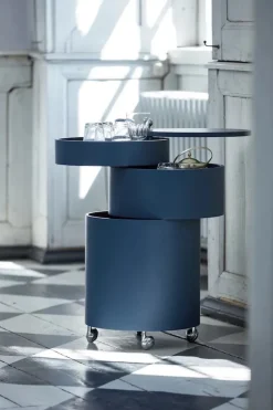 Barboy Sidebord, lilac grey af Verner Panton