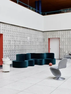 Barboy Sidebord, orange af Verner Panton