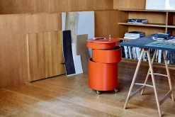 Barboy Sidebord, orange af Verner Panton