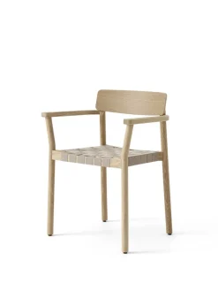 Betty TK9 Spisebordsstol, sortlakeret eg fra &Tradition