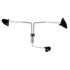 Big Wall Lamp w/3 Rotating Straight Arms af Serge Mouille