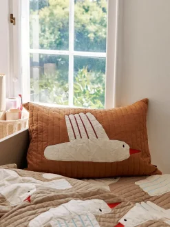 Bird quiltet pude fra Ferm Living