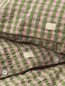 Bæk & Bølge Sengetøj, grå/birk fra Juna