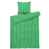 Bæk & Bølge Sengetøj, grøn/sand fra Juna