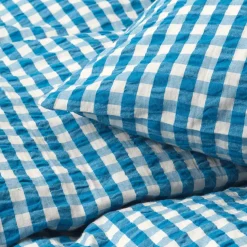 Bæk & Bølge Sengetøj, grøn/sand fra Juna