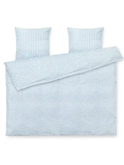 Bæk & Bølge Sengetøj, grøn/soft pink fra Juna