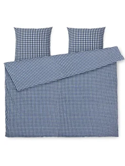 Bæk & Bølge Sengetøj, grøn/soft pink fra Juna