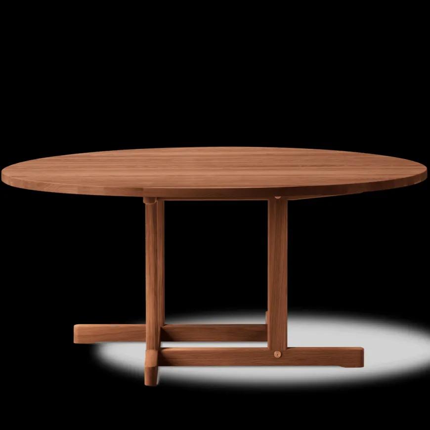 BM80 Shaker sofabord, firkantet af Børge Mogensen