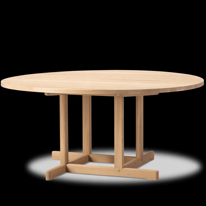 BM80 Shaker sofabord, firkantet af Børge Mogensen