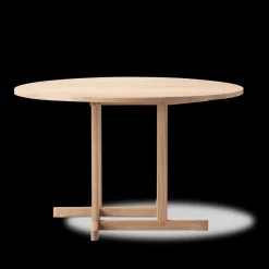 BM80 Shaker spisebord, rundt af Børge Mogensen