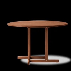 BM80 Shaker spisebord, rundt af Børge Mogensen