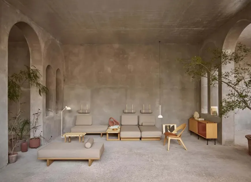 BM0488S Table Bench af Børge Mogensen