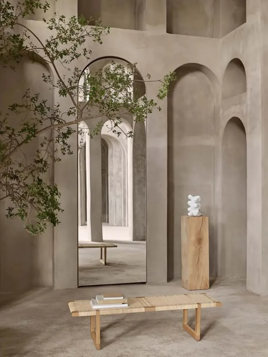 BM0488S Table Bench af Børge Mogensen