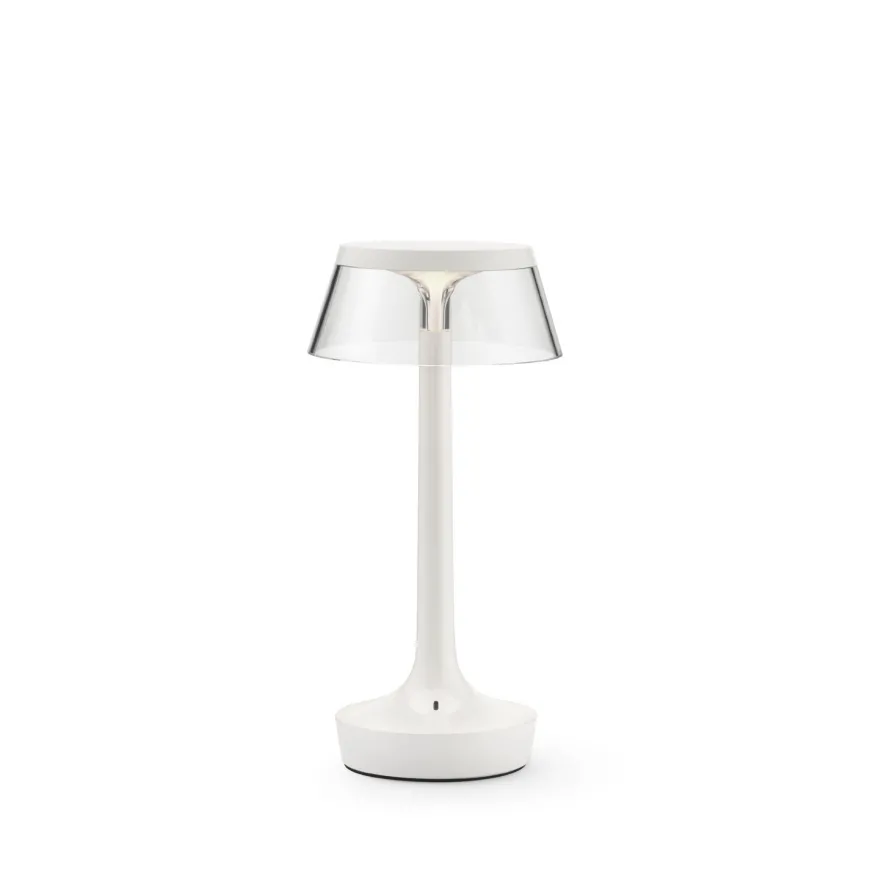 Bon Jour Unplugged – portable bordlampe fra FLOS