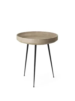 Bowl table coffee waste grey fra Mater