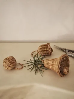 Braided Bell Baubles, sæt á 3 stk. fra Ferm Living