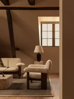 Brasilia Lounge Chair, low back, textile fra Audo Copenhagen