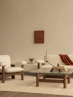 Brasilia Lounge Chair, low back, sheepskin fra Audo Copenhagen