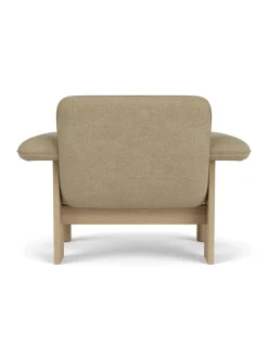 Brasilia Lounge Chair, low back, sheepskin fra Audo Copenhagen