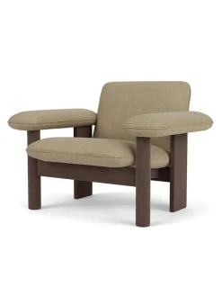 Brasilia Lounge Chair, low back, sheepskin fra Audo Copenhagen