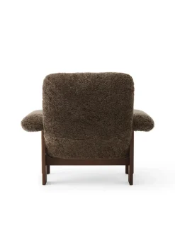 Brasilia Lounge Chair, Natural Oak Sheepskin Nature fra Audo Copenhagen