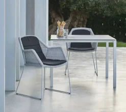 Breeze Havestol m. Meder Stel fra Cane-line