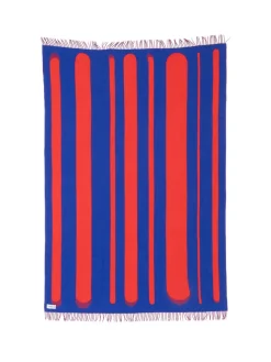 Brush Plaid, blue/red fra raawii