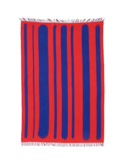 Brush Plaid, blue/red fra raawii