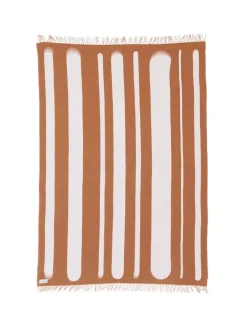 Brush Plaid, green/porcelain fra raawii