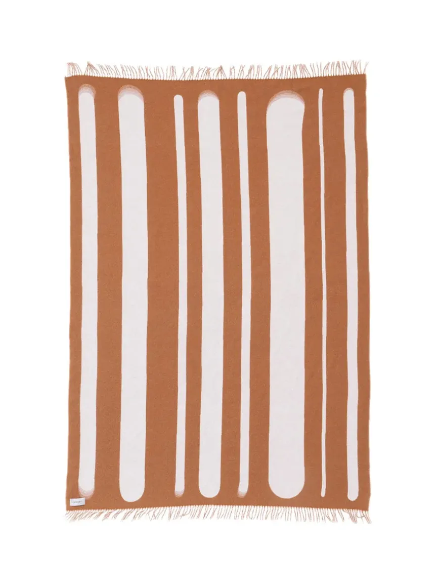 Brush Plaid, green/porcelain fra raawii