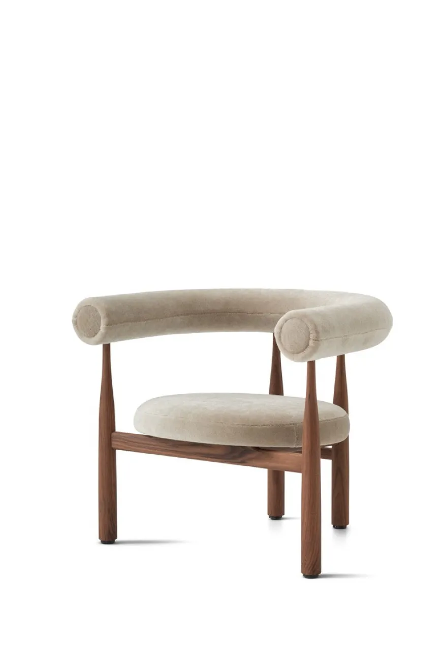 Bukowski Loungestol, sort bøg fra New Works