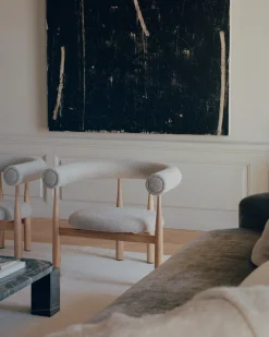 Bukowski Loungestol, sort bøg fra New Works