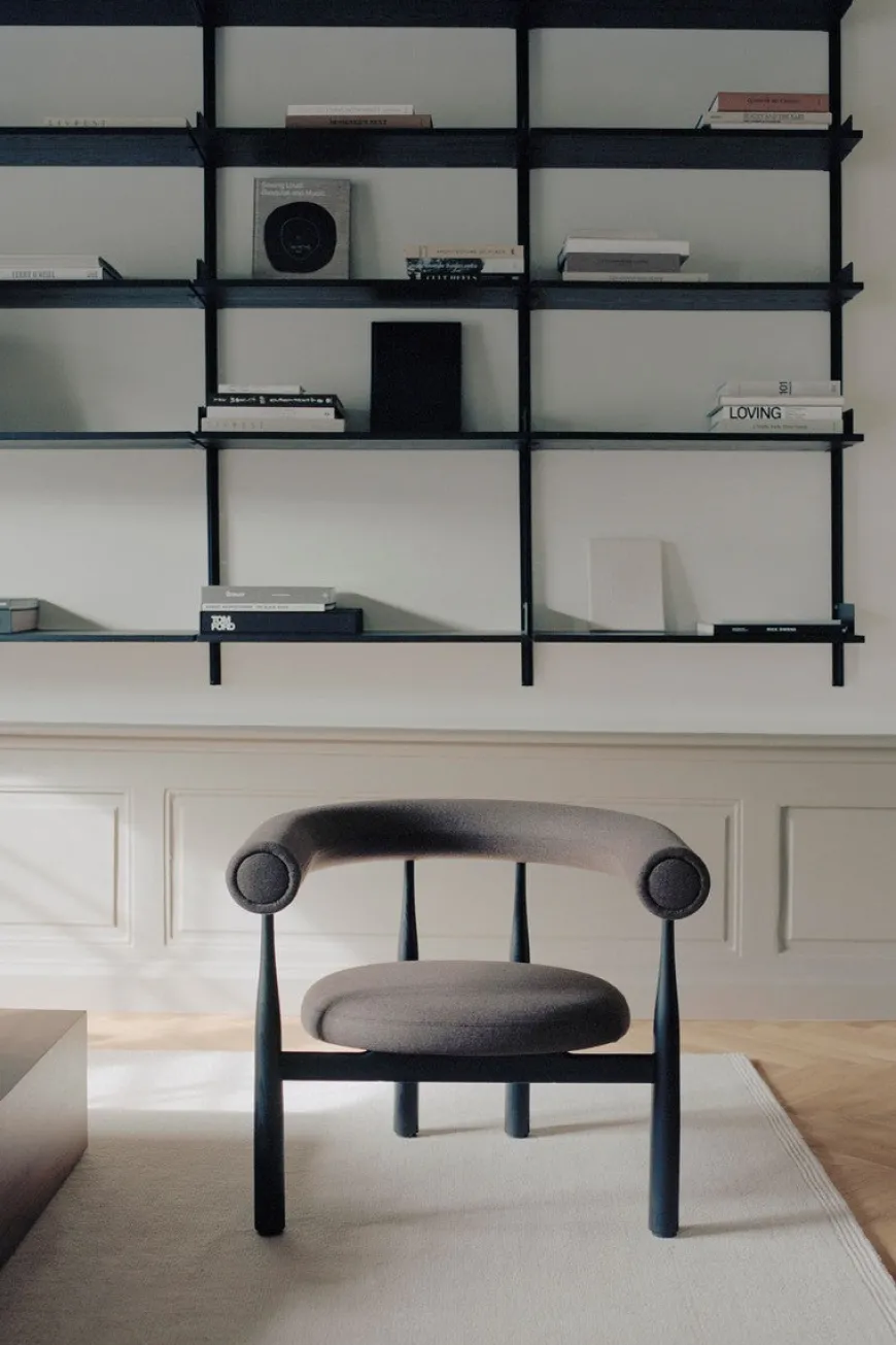 Bukowski Loungestol, valnød fra New Works