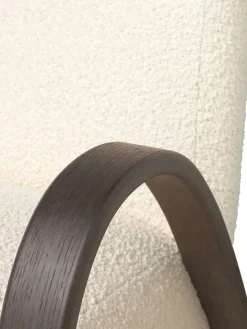 Buur Lounge Chair, nordic bouclé fra Ferm Living