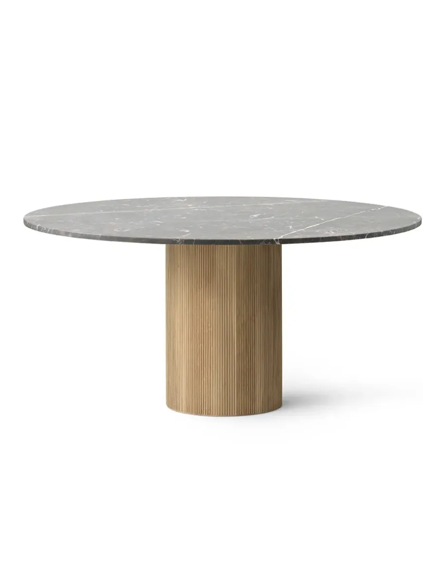 Cabin bord Ø150, beige marmor fra Vipp