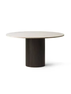 Cabin bord Ø130, beige marmor fra Vipp