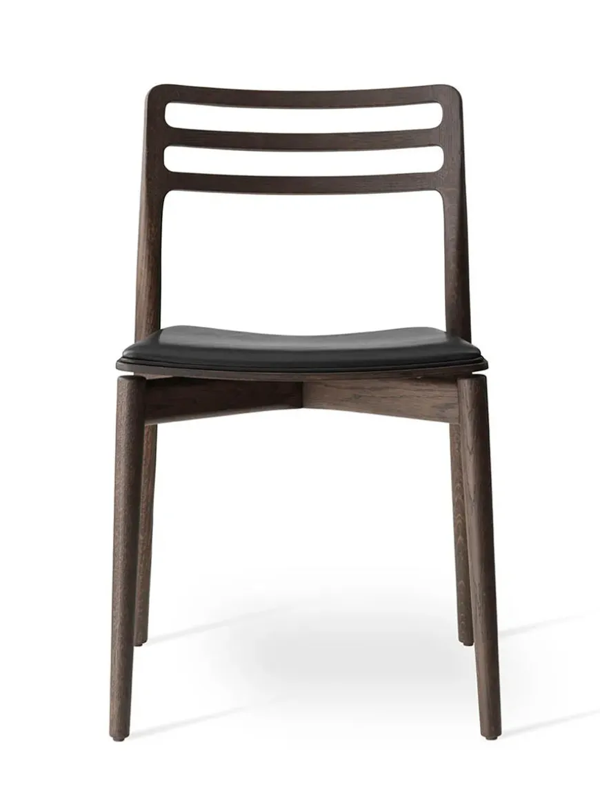 Cabin Stol med lædersæde fra Vipp