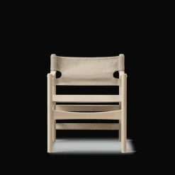 Canvas 21 stol, røget olieret eg af Børge Mogensen