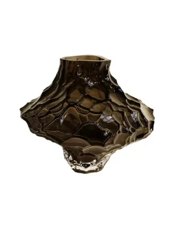 Canyon Vase Large, clear fra Hein studio