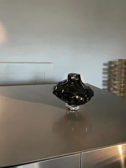 Canyon Vase Large, clear fra Hein studio