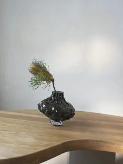 Canyon Vase Large, clear fra Hein studio